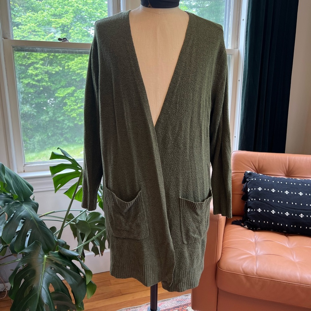 *PLUS SIZE* Cozy Long Cardigan